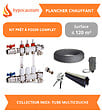 HYPOCAUSTUM - Kit plancher chauffant hydraulique 120 m² - Tube Multicouche - Collecteur Inox - vignette