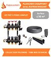 HYPOCAUSTUM - Kit plancher chauffant hydraulique 50 m² - Tube Multicouche - Collecteur Polymère - vignette