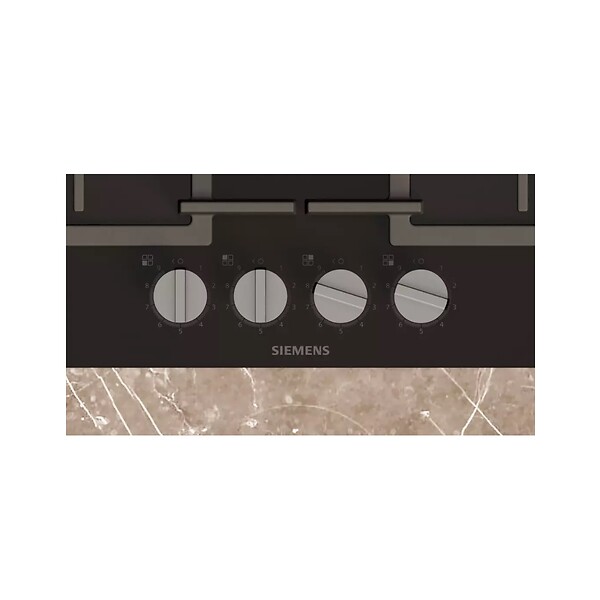 SIEMENS - Plaque De Cuisson Gaz 60cm 4 Feux 8000w Noir - EP6A6PI40 - large