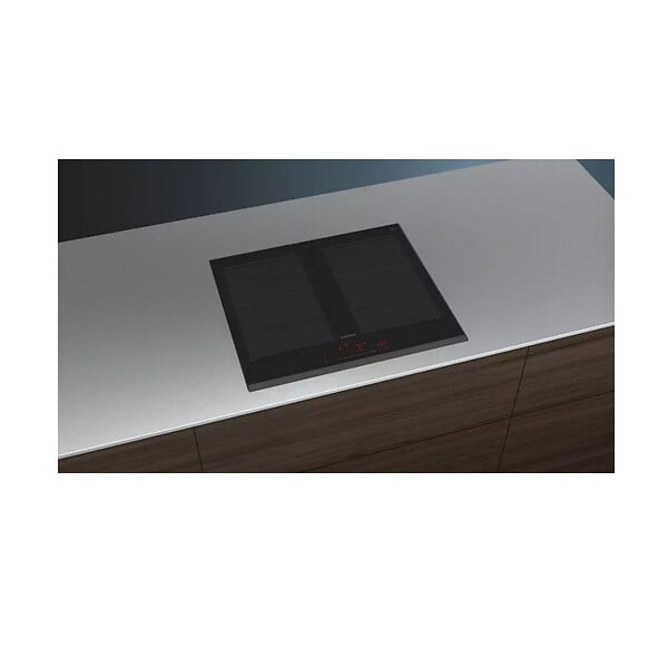 SIEMENS - table de cuisson induction 60cm 4 feux 7400w noir - EX651HXC1E - large