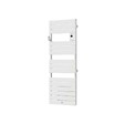 THERMOR - Radiateur sèche-serviettes électrique Riviera 2 - Avec soufflerie - 750+1000W - Blanc satin - vignette