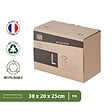 PACK AND MOVE - Pack and Move - Lot 36 cartons pour expédition - Taille L - 25 x 38 x 20 cm - Carton renforcé - 20 KG max - vignette