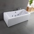 SPALINA - Baignoire Balnéo Sikinos white Jets 170 x78 x60 cm, by SPALINA - vignette
