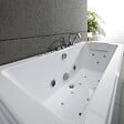 SPALINA - Baignoire Balnéo Sikinos white Jets 170 x78 x60 cm, by SPALINA - vignette