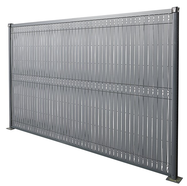 SYLWAY - Kit occultation bois composite - Gris - H.1,53xL.2m - large
