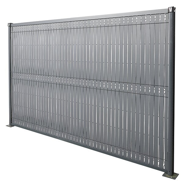 SYLWAY - Kit occultant bois composite SYLWAY - Gris - H.1,23xL.2m - large