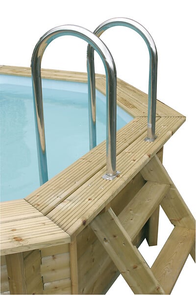UBBINK PIS - Piscine Océa - Liner Beige - 470x860x130cm - large
