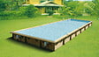 UBBINK PIS - Piscine en bois Linéa - Bleu - L.11.00xl.5.00xH.1.40m - vignette