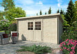 WHITE WOOD - Abri bois Lola 2 - Monopente SU - 10,4m2 - vignette