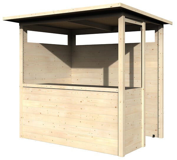 DECOR ET JARDIN - Abri de jardin Safran - Bois - SU 3,12m² - large