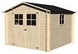 DECOR ET JARDIN - Abri jardin Mirama bois - 6,01m² - L.283xH.210xP.272cm - vignette