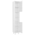 VIDAXL - vidaXL Armoire de salle de bain Blanc brillant Bois d'ingénierie - vignette