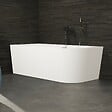 SPALINA - Baignoire Ilot Capri 160 gauche blanche 160 x76 x58 cm, by SPALINA - vignette