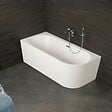 SPALINA - Baignoire Ilot Capri 160 gauche blanche 160 x76 x58 cm, by SPALINA - vignette