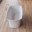SPALINA - Baignoire îlot Rectangulaire Bliss 170 Blanche 170 X80 X58 Cm, By Spalina - vignette