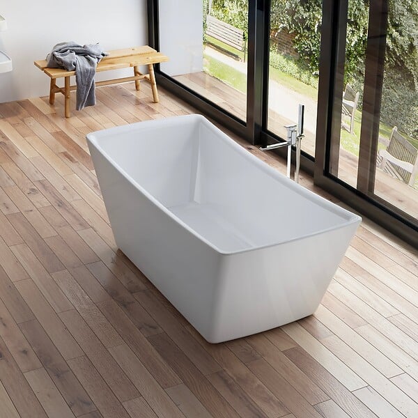 SPALINA - Baignoire Ilot Kira 170 blanche 170 x75 x63 cm, by SPALINA - large