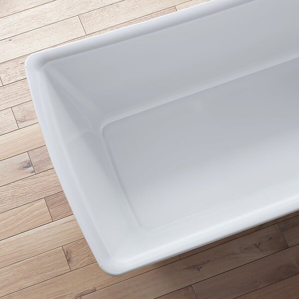 SPALINA - Baignoire Ilot Kira 170 blanche 170 x75 x63 cm, by SPALINA - large