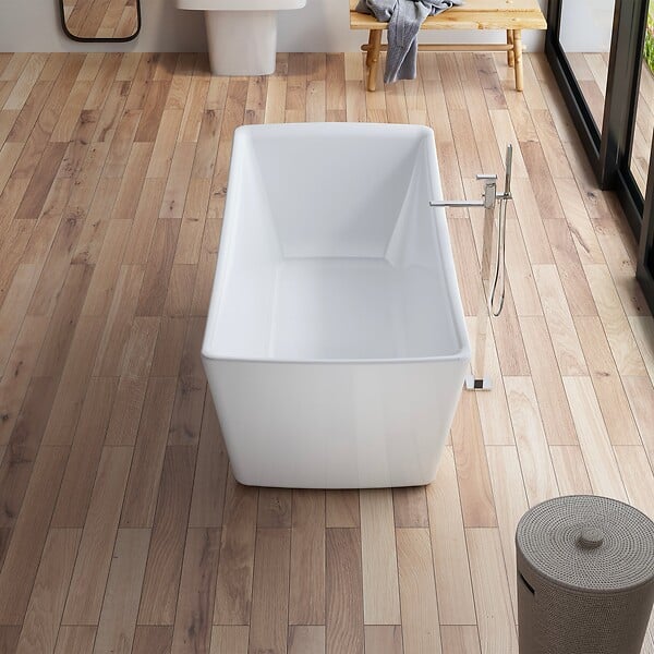 SPALINA - Baignoire Ilot Kira 170 blanche 170 x75 x63 cm, by SPALINA - large