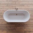 SPALINA - Baignoire Ilot Jade 170 blanche 170 x80 x58 cm, by SPALINA - vignette