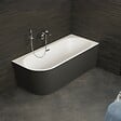SPALINA - Baignoire Ilot Capri 160 droite noire 160 x76 x58 cm, by SPALINA - vignette