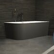 SPALINA - Baignoire Ilot Capri 180 droite noire 180 x81 x58 cm, by SPALINA - vignette