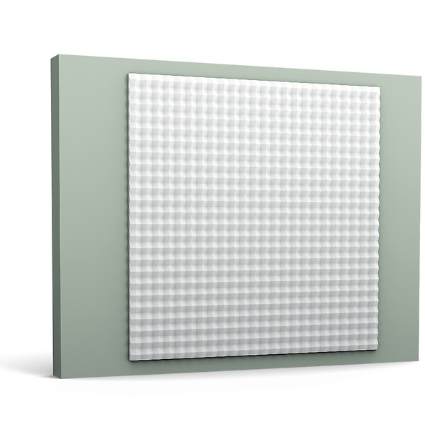 ORAC DECOR - W117 SLOPE - Panneau Revêtement Mural Décoratif 3d ? 100x100x2,3cm (L x l x h) Orac Decor Carton complet - large