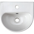 GODART - Lave mains en céramique à suspendre 35.5 cm avec trop plein - Lester - vignette