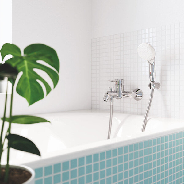 GROHE - Mitigeur bain/douche START CLASSIC GROHE 23787000 monocommande - chrome - large