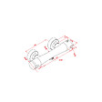 PLANETE BAIN - Mitigeur douche thermostatique chromé Crafter - vignette