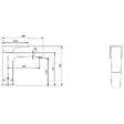 VILLEROY & BOCH - Villeroy & Boch Architectura Mitigeur Monocommande pour Lavabo , Avec vidage, Or brossé (TVW12500100076) - vignette
