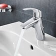 GROHE - Mitigeur lavabo EUROSMART GROHE 23322001 -  taille M - bec bas - chrome - vignette
