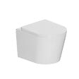 GEBERIT - Pack WC bâti-support Duofix  + WC suspendu sans bride + abattant SoftClose + plaque blanche + set d'habillage (CETORGEB1SB) - vignette