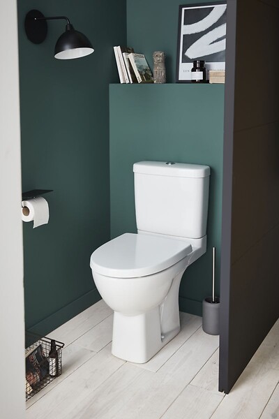 JACOB DELAFON - Pack WC au sol sans bride ODÉON UP sortie horizontale blanc - JACOB DELAFON - E22769-00 - large