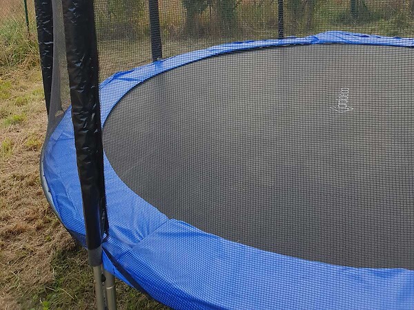 JARDIDECO - Trampoline Atlas Ø 2,44 m Bleu - Jardideco - large