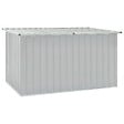 VIDAXL - vidaXL Boîte de rangement de jardin Gris 171x99x93 cm - vignette
