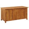 VIDAXL - vidaXL Boîte de rangement de jardin 113x50x58 cm Bois d'acacia solide - vignette