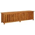 VIDAXL - vidaXL Boîte de rangement de jardin 200x50x58 cm Bois d'acacia solide - vignette