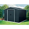 WERKAPRO - Abri jardin en métal 6,90m2  2,60 x 2,79 x H2,02m - vignette