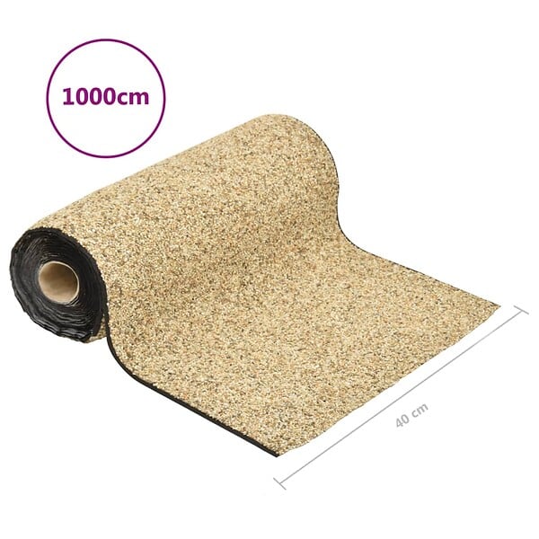 VIDAXL - vidaXL Revêtement de pierre Sable naturel 1000x40 cm - large