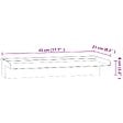 VIDAXL - vidaXL Déversoir pour cascade avec LED RVB Inox 45 cm - vignette