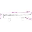 VIDAXL - vidaXL Déversoir pour cascade avec LED RVB Acrylique 60 cm - vignette