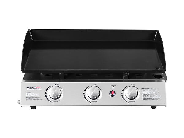 JARDIDECO - Plancha gaz Prato 3 brûleurs - Jardideco - large