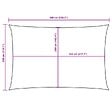 VIDAXL - vidaXL Voile de parasol tissu oxford rectangulaire 3x6 m taupe - vignette