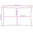 VIDAXL - vidaXL Voile de parasol tissu oxford rectangulaire 5x8 m taupe - vignette
