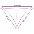 VIDAXL - vidaXL Voile de parasol tissu oxford triangulaire 5x7x7 m crème - vignette