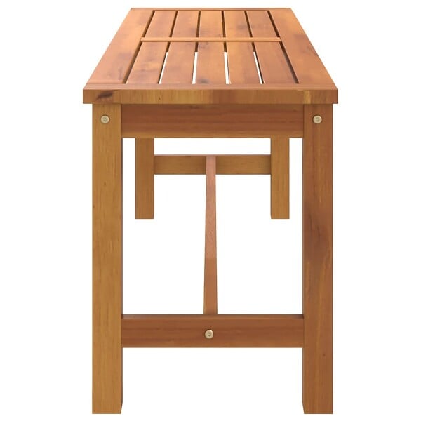 VIDAXL - vidaXL Banc de jardin 110x35x45 cm bois massif d'acacia - large