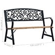 VIDAXL - vidaXL Banc de jardin 120 cm Bois - vignette
