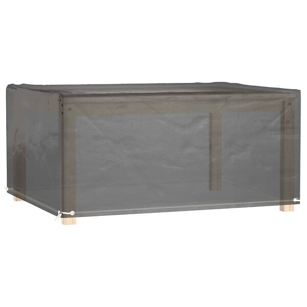 VIDAXL - vidaXL Housse de salon de jardin 8 œillets 160x120x75 cm rectangulaire - large
