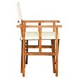VIDAXL - vidaXL Chaises de metteur en scène lot de 2 Bois massif d'acacia - vignette