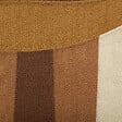 ATMOSPHERA - Coussin décoratif brodé Hary - Marron - H.45xL.45cm - vignette
